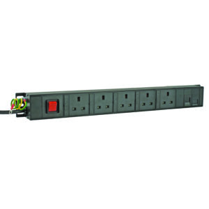 Switched & Individually Fused, 2 Data Outlets - 5 Way