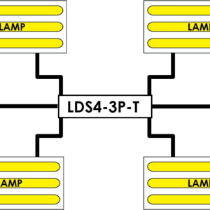 LDS10-3P-T : 3 Pole Inlet/Outlet Interconnect - Image 3