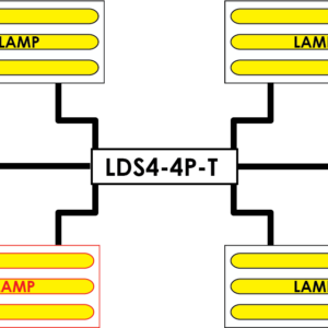 LDS8-4P-T : 4 Pole Inlet/Outlet Interconnect - Image 3