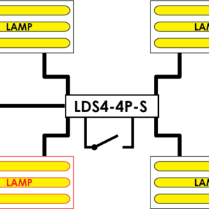 LDS8-4P-S : 4 Pole Inlet / Switched - Image 3